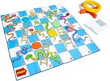 abeec Jumbo 2 in 1 Outdoor Games Snakes and Ladders Noughts & Crosses view 4