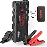 NEXPOW Car Battery Starter, 1500A Peak 21800mAh 12V Portable Auto Car Battery Charger Jump Starter Battery Pack with USB Quic