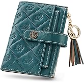 KITEVIUN Small RFID Wallet Women Ultra Thin Slim Womens Wallet Compact Bifold Pocket Ladies Wallets for Women With Zipper Coin Pocket