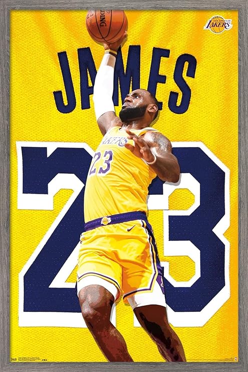Amazon Com Trends International Nba Los Angeles Lakers Lebron