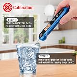 ThermoPro 1-3s Instant Read Thermometer IPX6 Foldable Probe Backlight view 7
