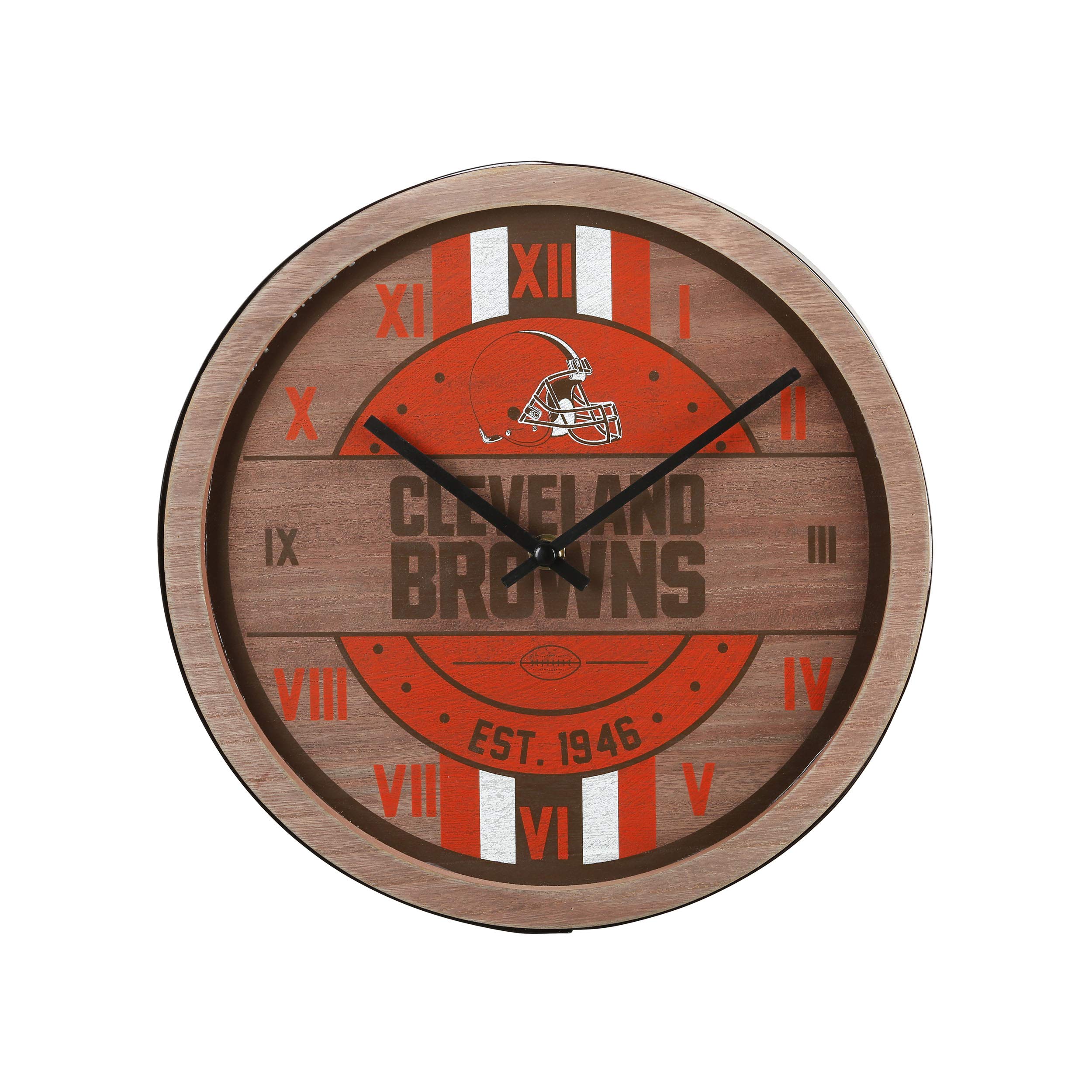 Photo 1 of *** Stock Photo For Reference Only***
FOCO Cleveland Browns NFL Barrel Wall Clock
