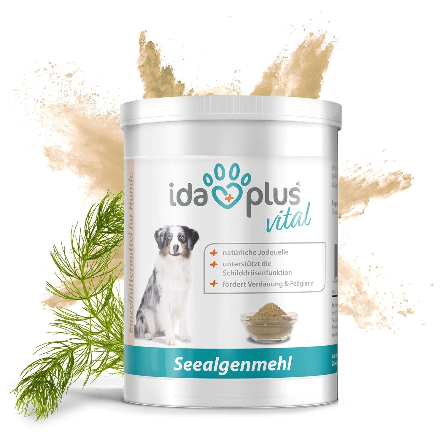 AniPlus Barf Sea Algae Flour Food Supplement for Dogs High Levels