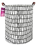 INGHUA Laundry Hamper Large Canvas Fabric