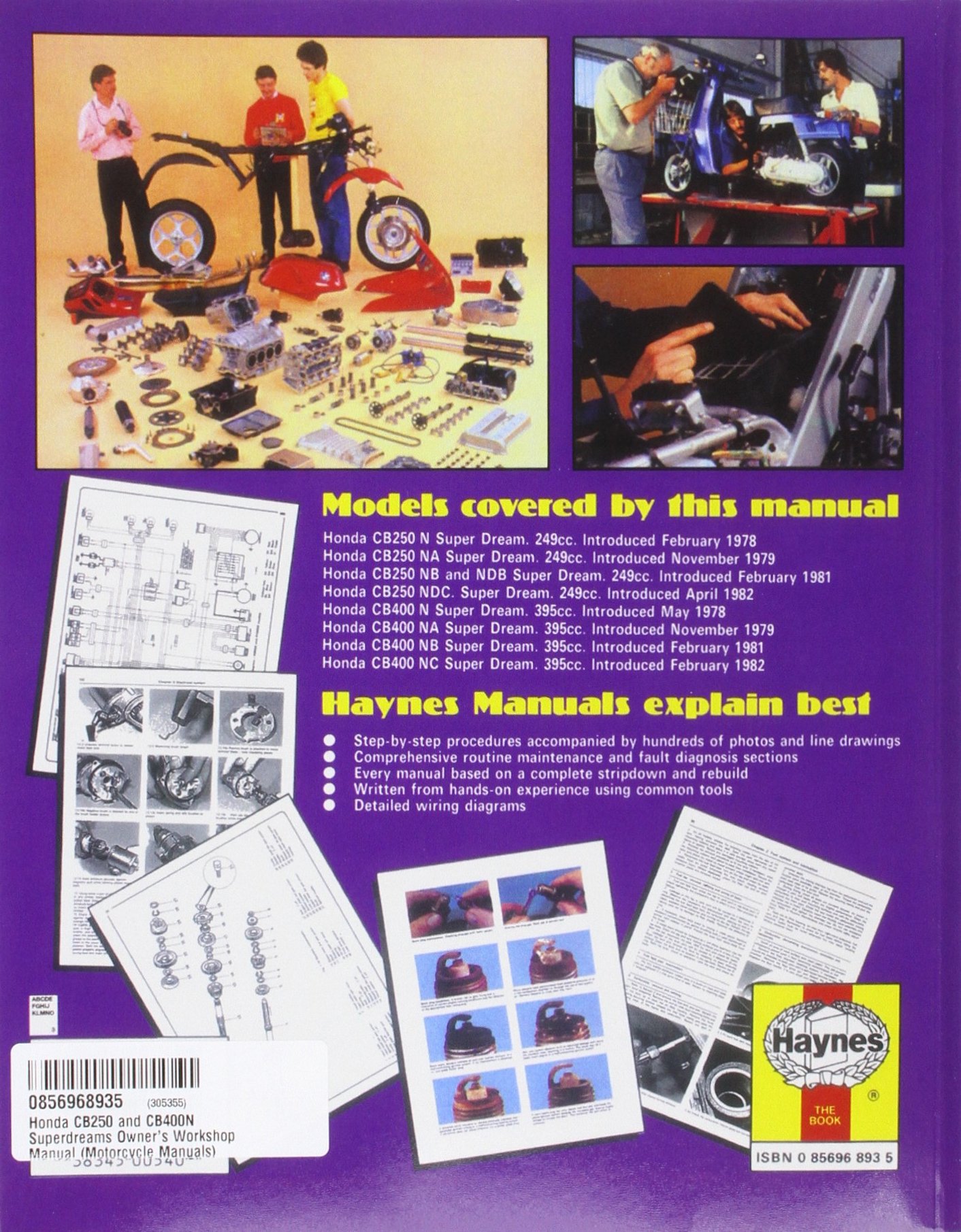 honda cb250n cb400n superdreams owners workshop manual free shipping in sa  Array - honda cb250 u0026