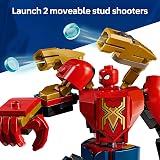 LEGO Marvel Mech Battle Spider-Man vs Doc Ock 76338 with 3 Minifigures view 3