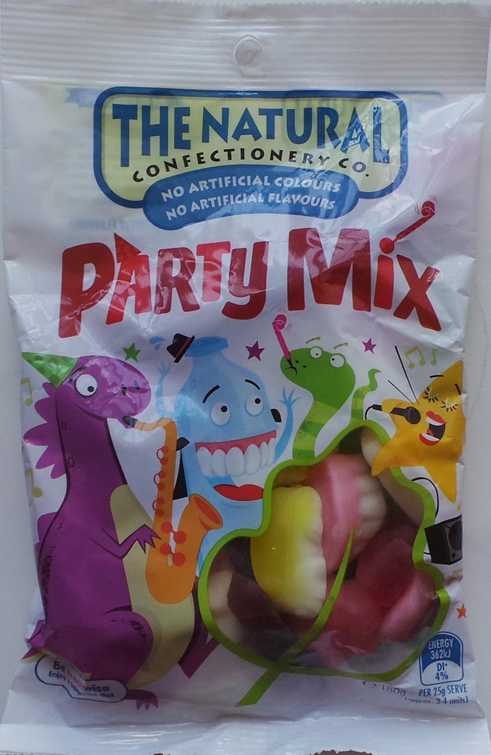 The Natural Confectionery Company Party Mix 180 G