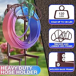 Qatsrin New Garden Hose Holder, Super Stable Water