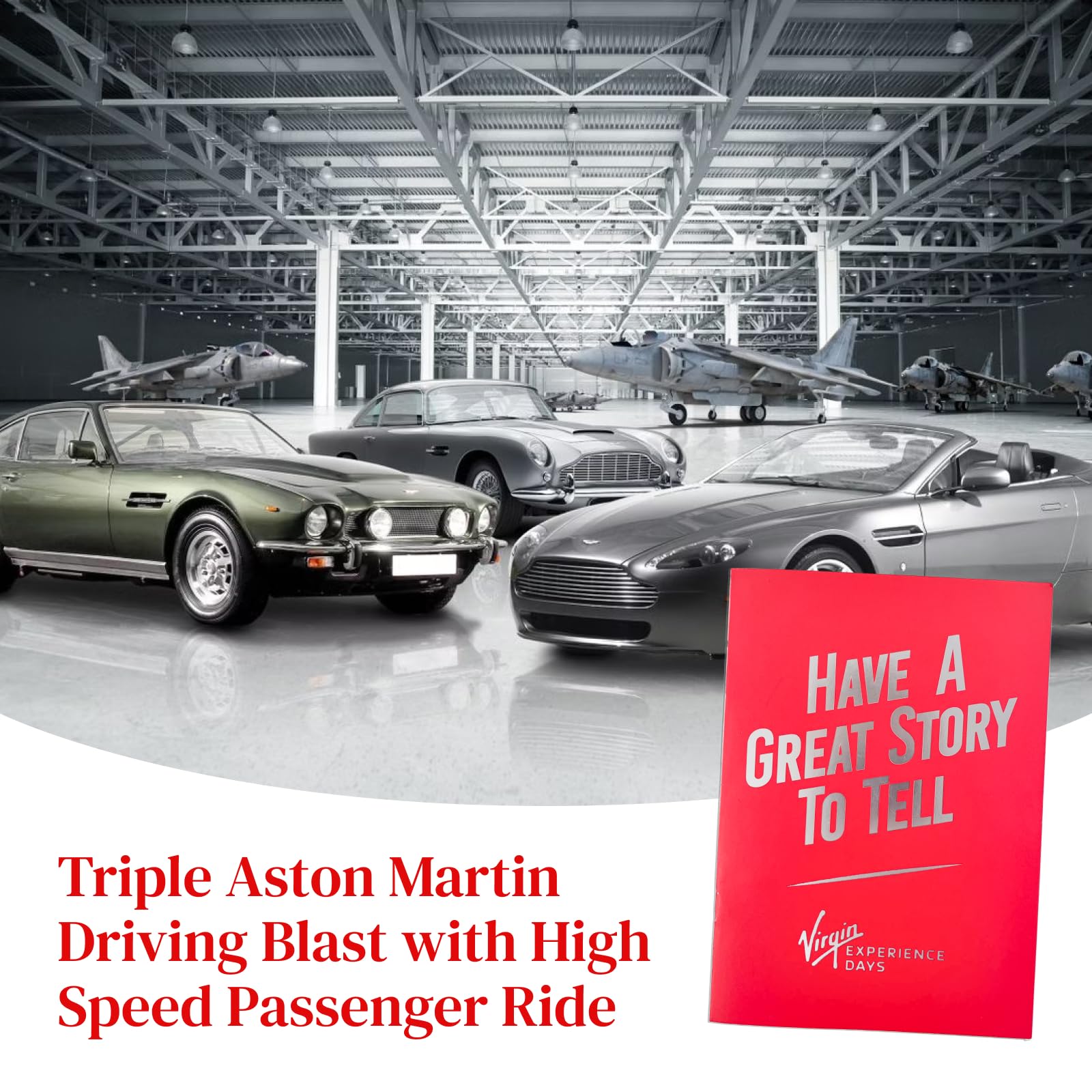 Triple Aston Martin Driving Blast with High Speed Passenger Ride - Get behind the wheel of three different Aston Martins at a choice of 14 locations