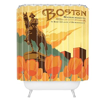 Deny Designs Anderson Design Group Boston Shower Curtain 69 X 72