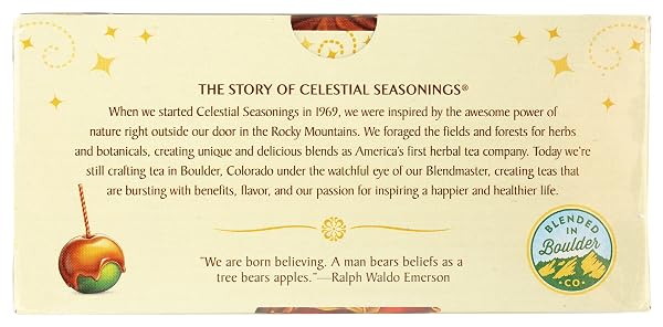 CELESTIAL SEASONINGS TEA CARAMEL APPLE DREAM 20 BAGS