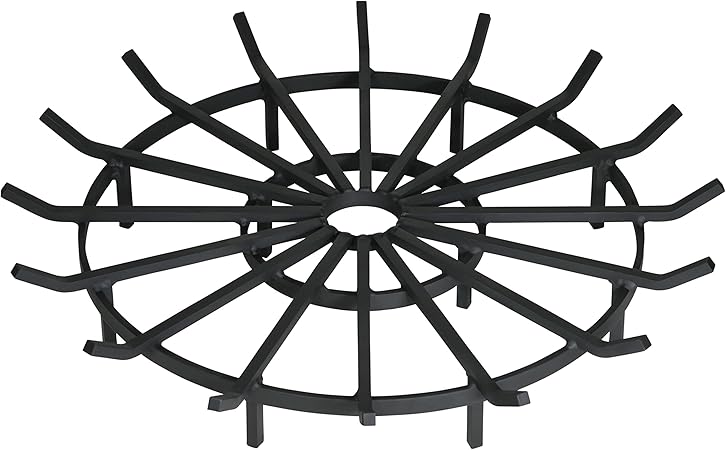 Amazon Com Steelfreak Heavy Duty Wagon Wheel Firewood Grate For
