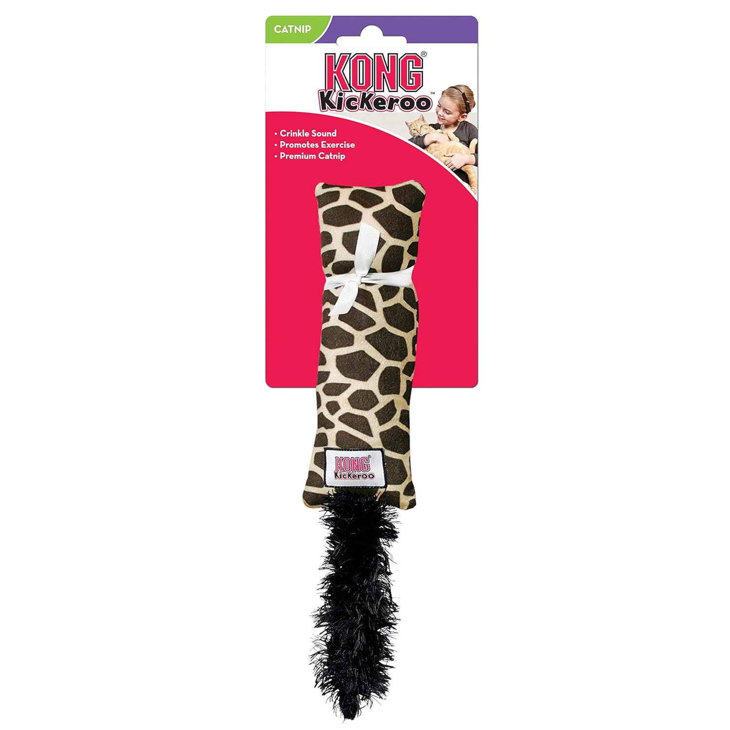 kong kickeroo cat toy