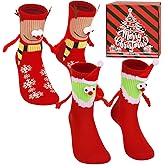 5-6 Pairs Women's Cute Cat Socks Gifts, Funny Novelty Animal Print Crew Cotton Socks Christmas Gifts for Women Girls