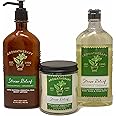 Bath & Body Works Aromatherapy Stress Relief Diffuser, Prime Spa Gift Set Wellness Bundle, Eucalyptus Spearmint Body Lotion + Body Wash & Foam Bath + Wick Candle, Relax Essential Oils
