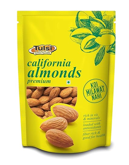 Tulsi California Almonds Premium, 200g