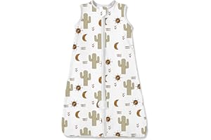 TotAha Light Sleep Sack, Stretchy, Soft, Cozy Wearable Blanket Sleep Bag with 2-Way Safe Zippers for 0-6-12-24 Months 0.5 TOG