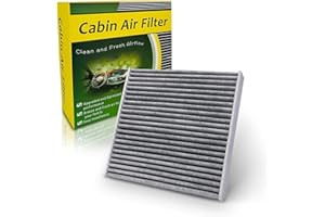 E-Longwell Cabin Air Filter w/Activated Carbon Fits Tucson, Accent, Genesis Coupe, Veloster, Forte, Forte Koup, Rio, Rio5, Ro