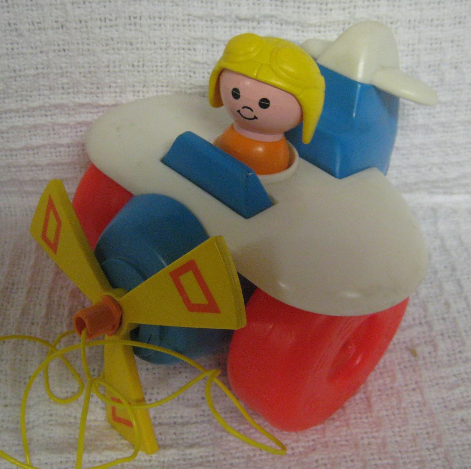vintage fisher price plane