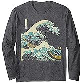 Hokusai The Great Wave Long Sleeve T-Shirt