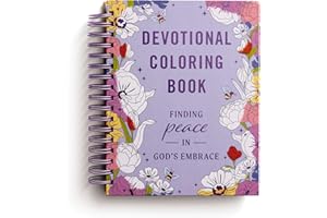 Finding Peace in God's Embrace: Devotional Adult Coloring Book (75 Daily Devotions and Coloring Pages to Quiet Your Soul) – T