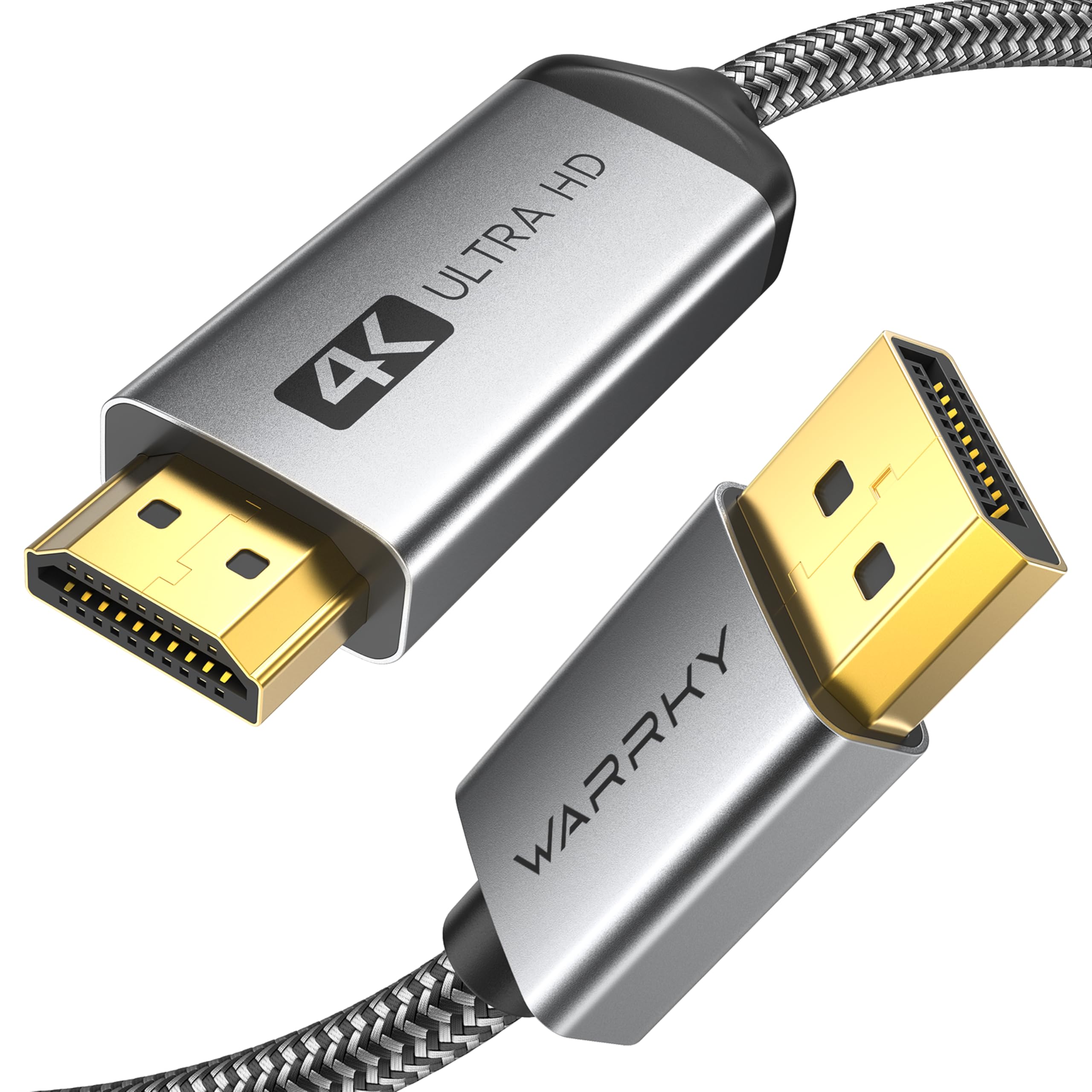 6ft / 10ft Mini DisplayPort To HDMI Adapter Cable – For Dell, Lenovo, MacBook, Surface