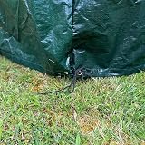 Selections Large Waterproof Outdoor Table Cover Green 2.03m view 8