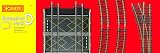 Hornby R8224 OO Gauge Track Extension Pack D Curves LH Point Buffer Stop