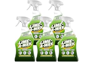 Lime-A-Way Bathroom Cleaner, Removes Lime Calcium Rust 22 Oz (Packaging may vary) (Pack of 5)