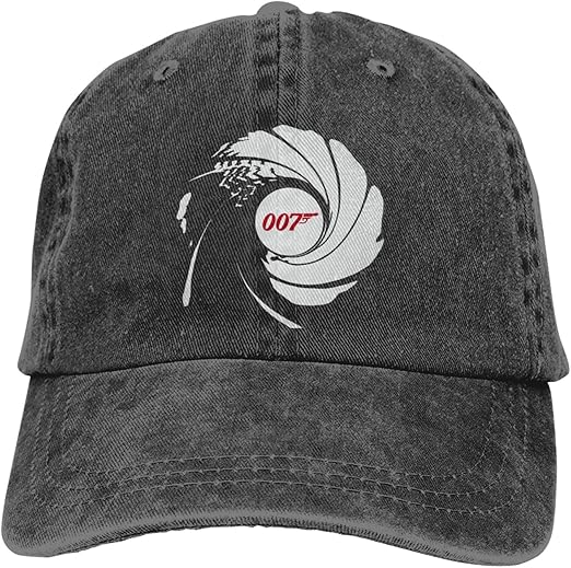 James Bond 007 Unisex Baseball Hat Adjustable Headgear