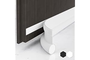 SYIPO One Side Door Draft Stopper,36.6" Adjustable Door Stoppers for Bottom of Door,Install Quick Door Seal Strips Sweeps Sou