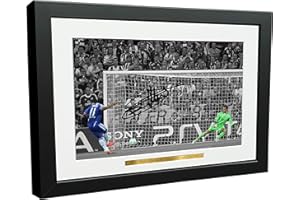 KITBAGS & LOCKERS Didier Drogba 12x8 A4 Chelsea FC Champions League Winners 2012 Autographed Signed Photo Photograph Picture Frame Soccer Gift Poster 2