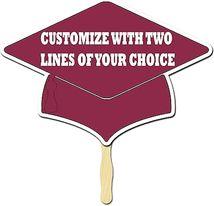 burgundy graduation cap