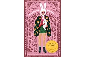 CHRONICLE BOOKS Fearless Fashion Magnetic Dolls | Mix-N-Match Set | 4 Dolls, 50 Pieces, Thousands of Combinations