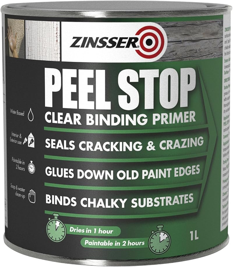 Zinsser Peel Stop 1 Litre Bridging Sealer for Flaking Peeling Paint