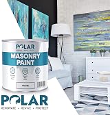 Polar Masonry Paint 500ml Anthracite Matt Finish Multi-Purpose Interior Exterior view 4