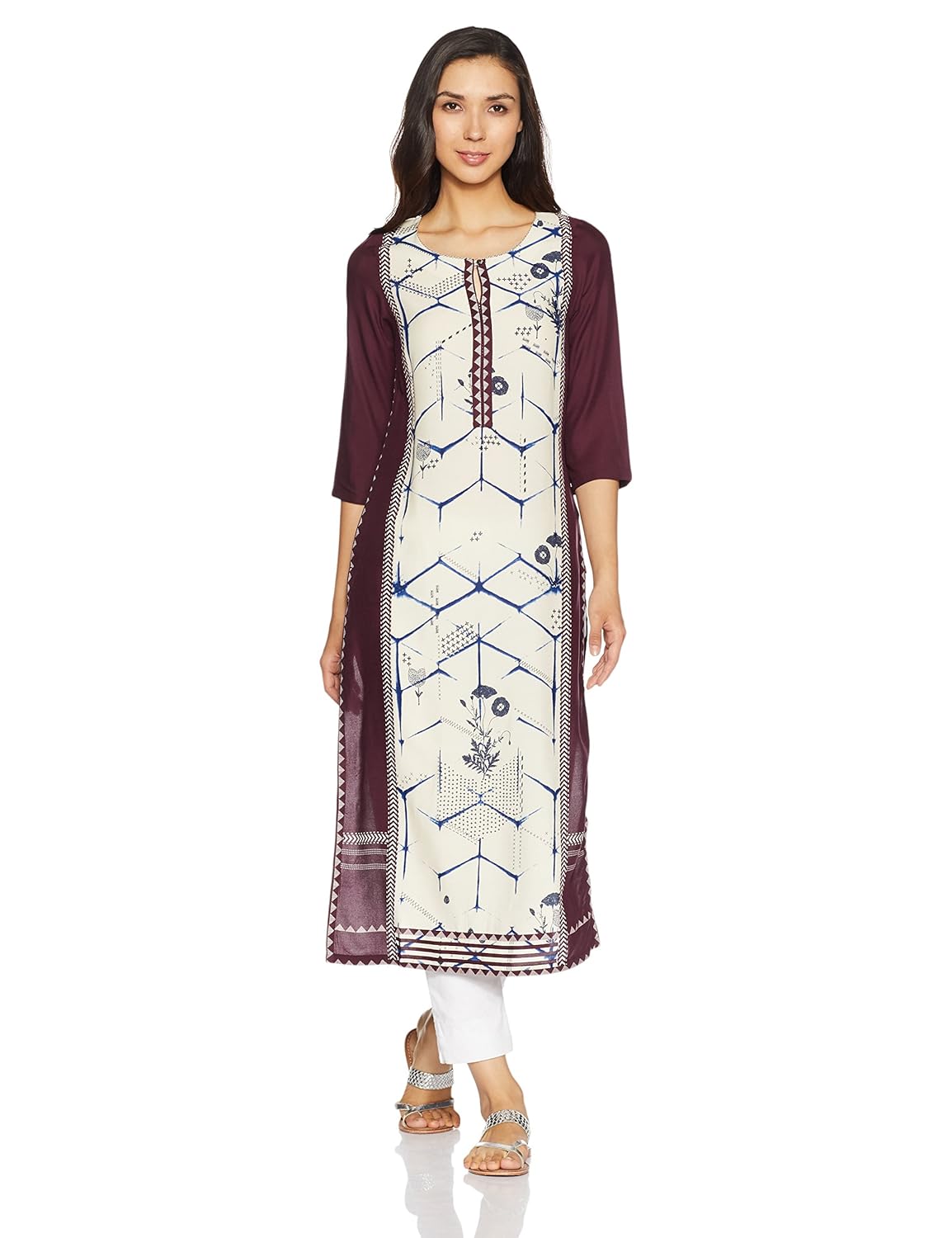 w for woman women's straight kurta