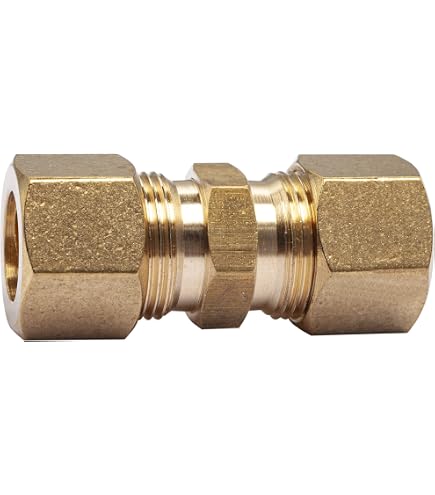 3/4 In. Tube O.D. X 3/4 In. Male AN - AN Union - Double Ferrule - 316 Stainless Steel Compression Tube Fitting