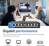 Linksys LGS108 8-Port Desktop Gigabit Unmanaged Network Switch view 3