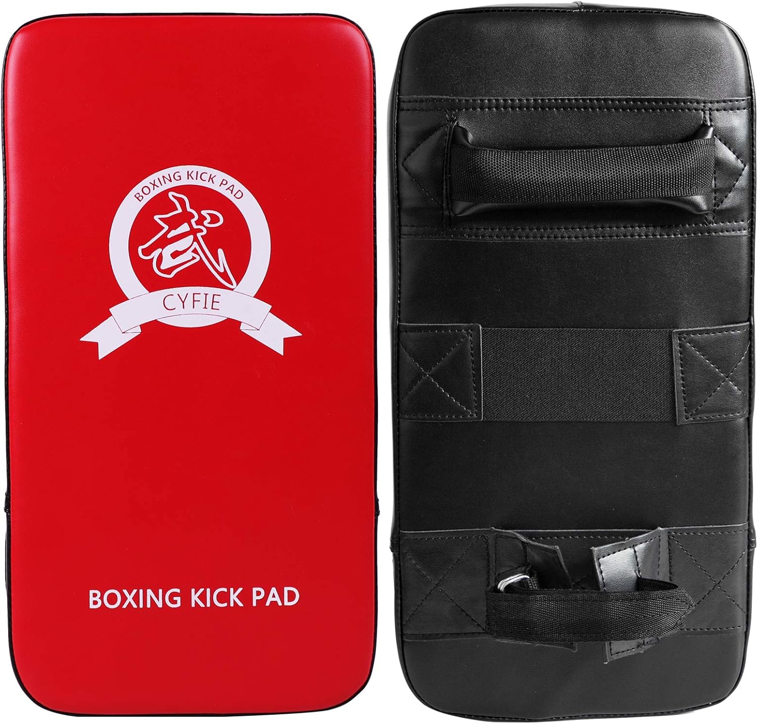 Cyfie Boxing Kick Pads Target Kick Pad Hand Pads Thai Pads Karate Kick Pads Kickboxing Training Pads Martial Arts MMA Punching Mitts Kicking Boxing Shield Training for Men Women Gym : Sports & Outdoors