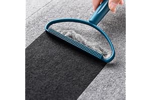 Portable Lint Remover for Clothes and Furniture - Reusable Manual Hair Cleaner for Pet Hair, Carpet, and Sofa