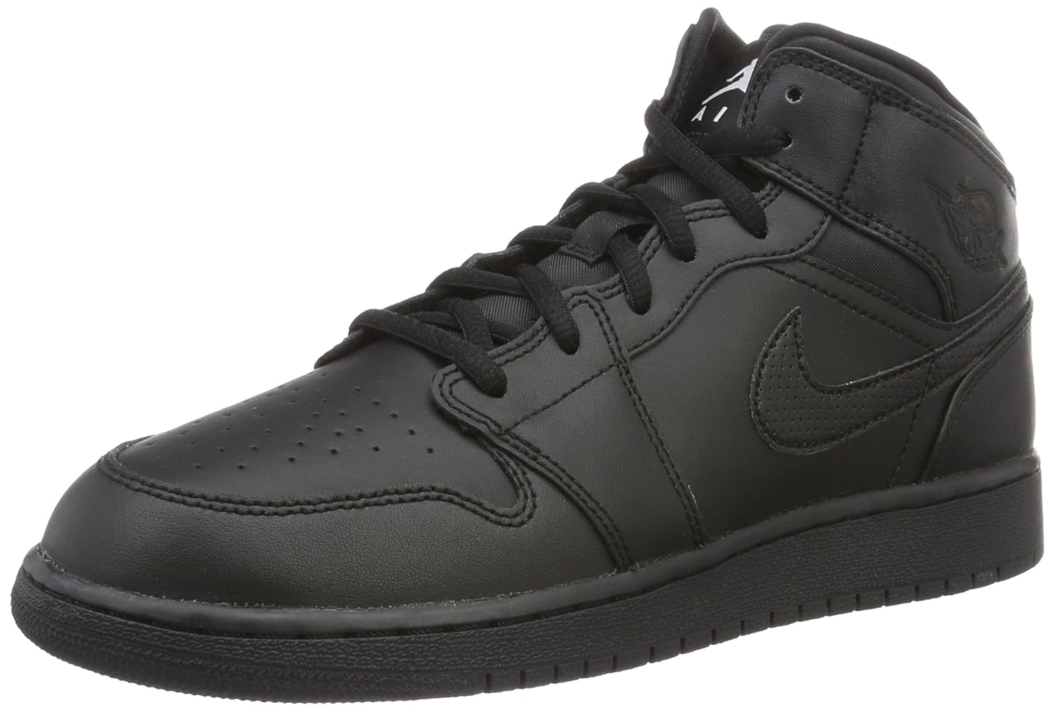 Jordan ones all black Outlet