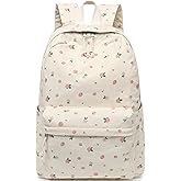 BTOOP School Backpack for Teens Large Corduroy Bookbag Lightweight 15.6 inch Laptop Bag for Girls Women Casual High School College