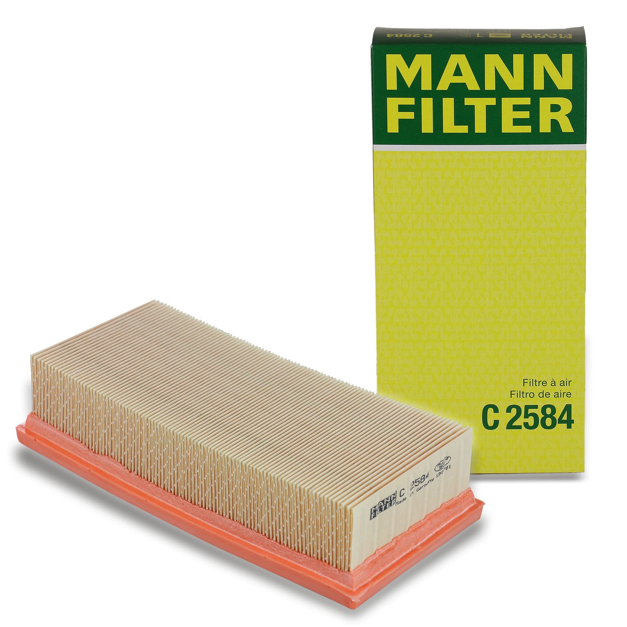 MANN-FILTER C 2584 Air Filter - for Cars + Transporters