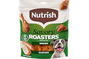 Nutrish Savory Roasters Chicken Recipe Premium Dog Treats, 12 oz. Pouch (Rachael Ray)