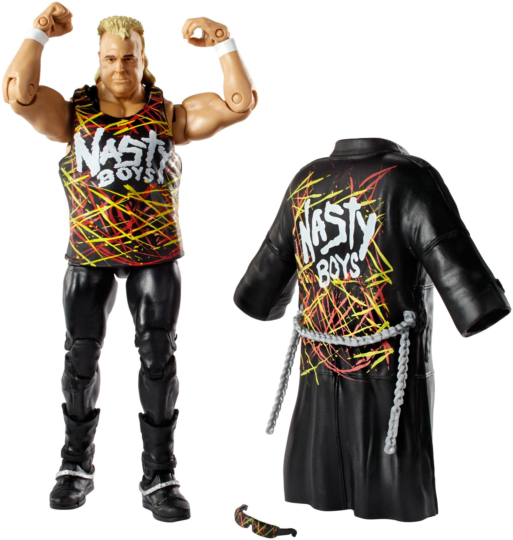 WWE Elite Figure, Nasty Boys Brian Knobbs