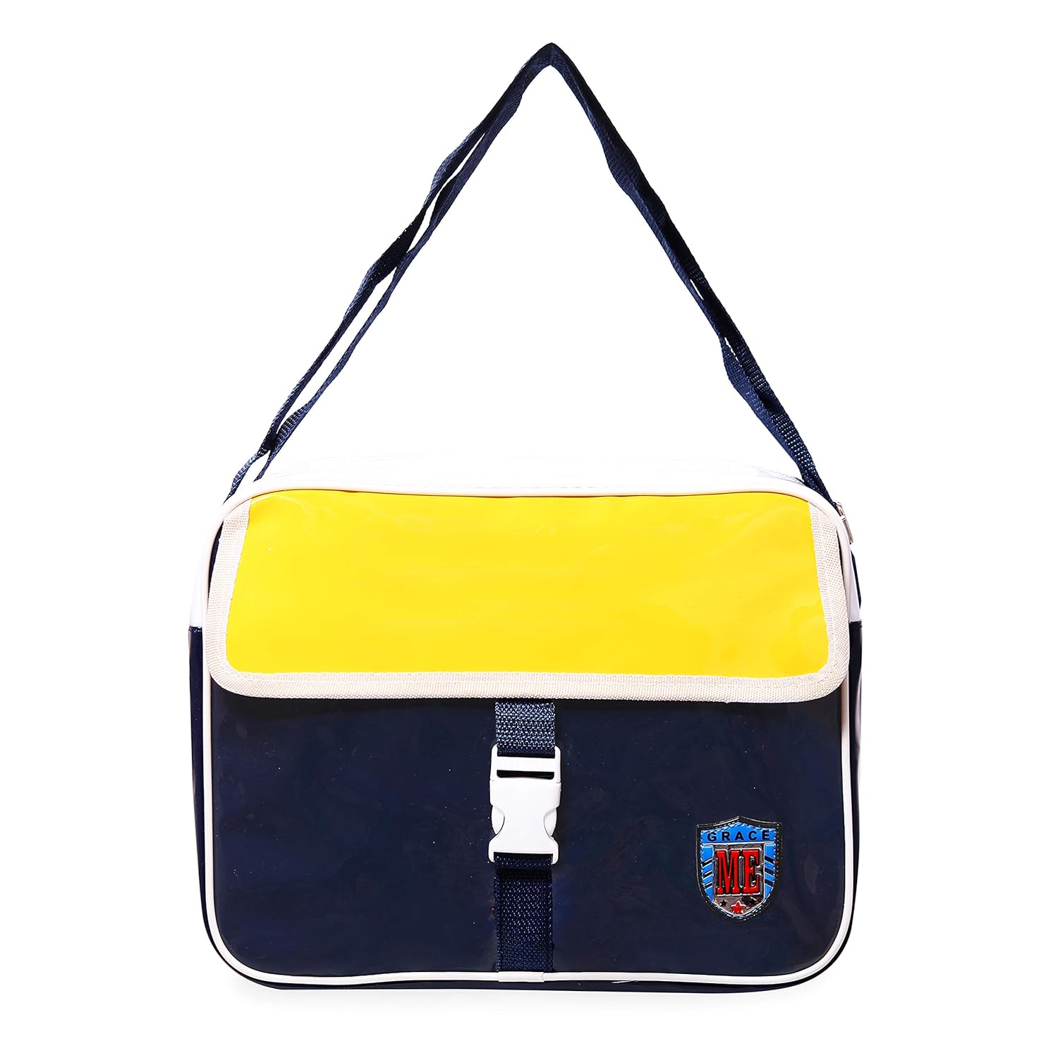 Online World Kids School/Picnic bag for ages 25 years(Blue & Yellow