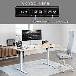 VIVO Electric 71 x 30 in Standing Desk, Memory