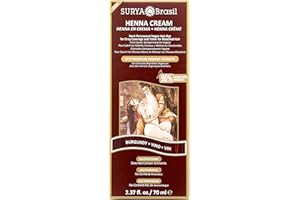 Surya Brasil Products Henna Cream, Burgundy, 2.37 Fluid Ounce
