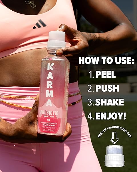 KARMA ENERGY DRINK Â€“ 12 PACK, BLUEBERRY WATERMELON CAFFEINATED WATER WITH COGNIZIN® NOOTROPICS, VITAMINS & IMMUNE SUPPORT, LOW CALORIE